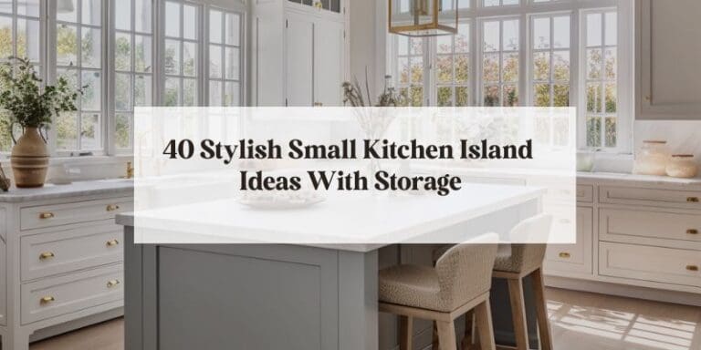 40 Stylish Small Kitchen Island Ideas With Storage