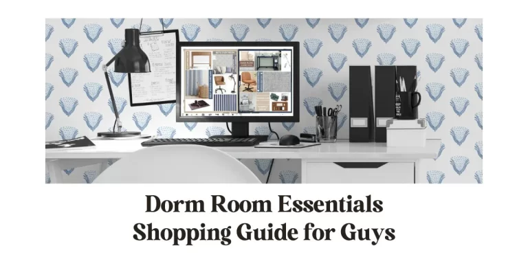 Dorm Room Essentials Shopping Guide For Guys