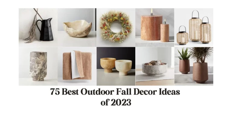 75 Best Outdoor Fall Decor Ideas of 2023