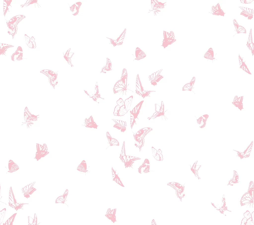 Color Caravan Butterfly Dance in Blush Pink