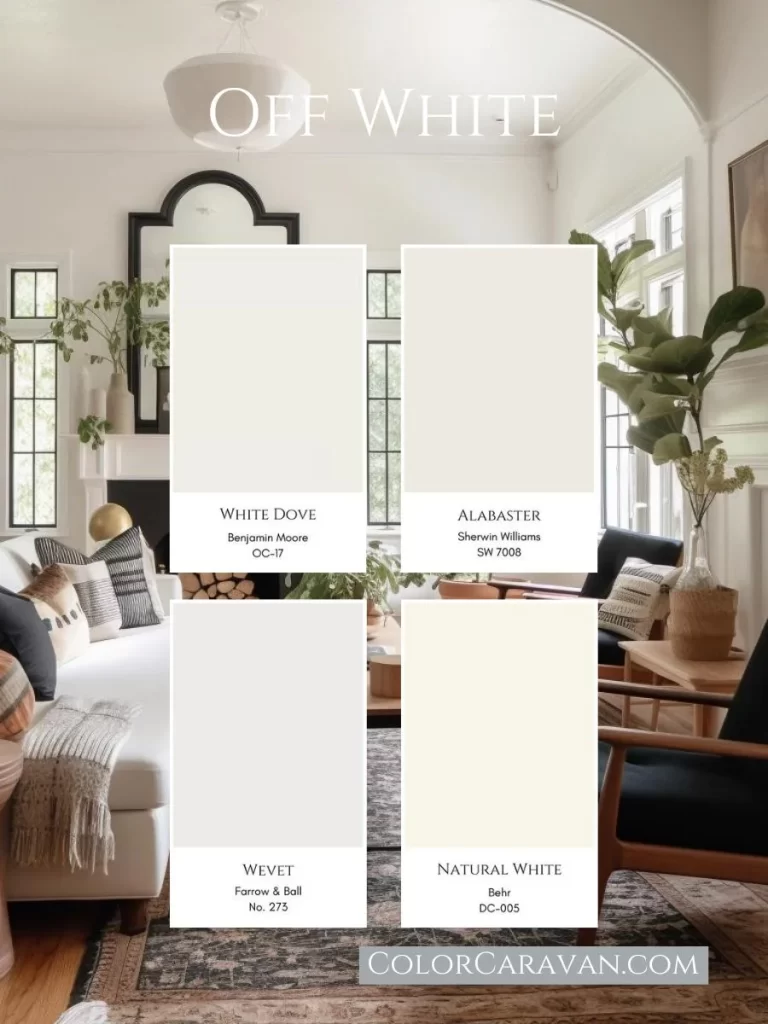 Color Caravan Off White Paint Colors