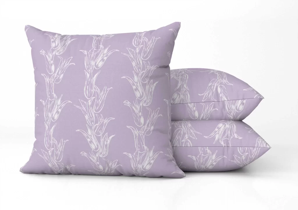 Color Caravan Lucille Pillow in Lilac