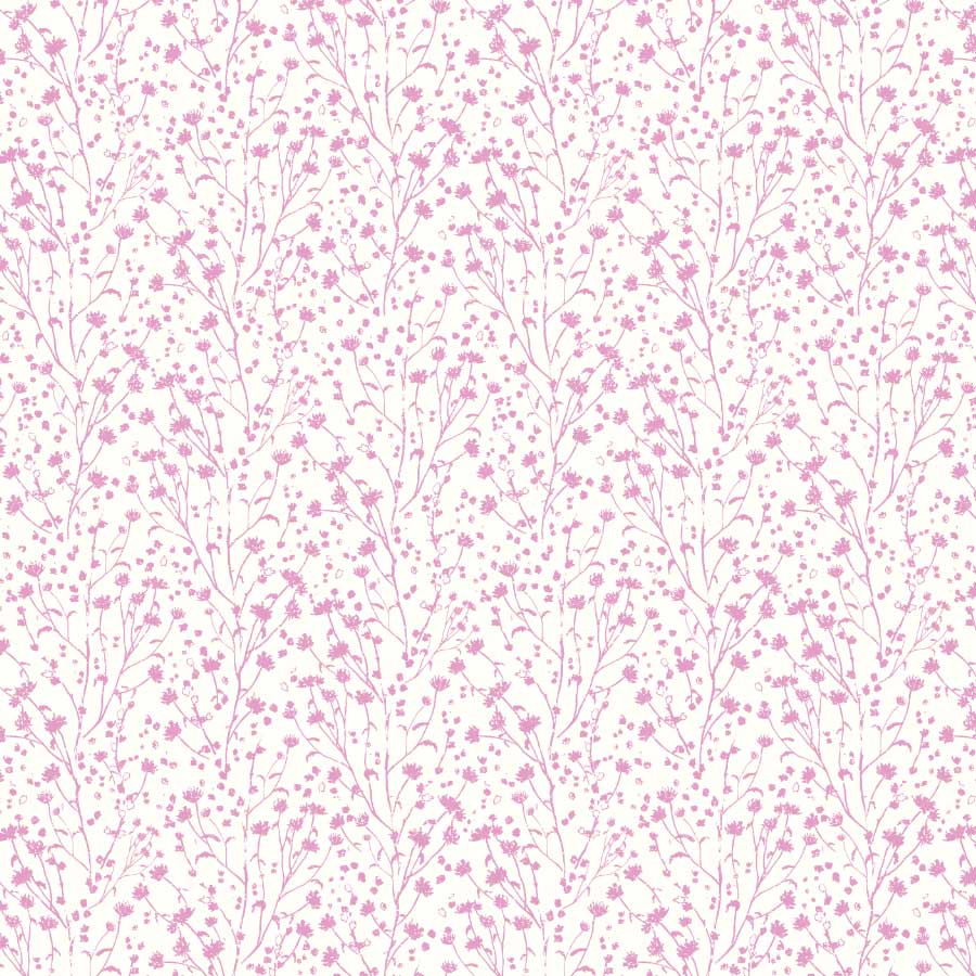 Blossoms Pattern in Bubble Gum