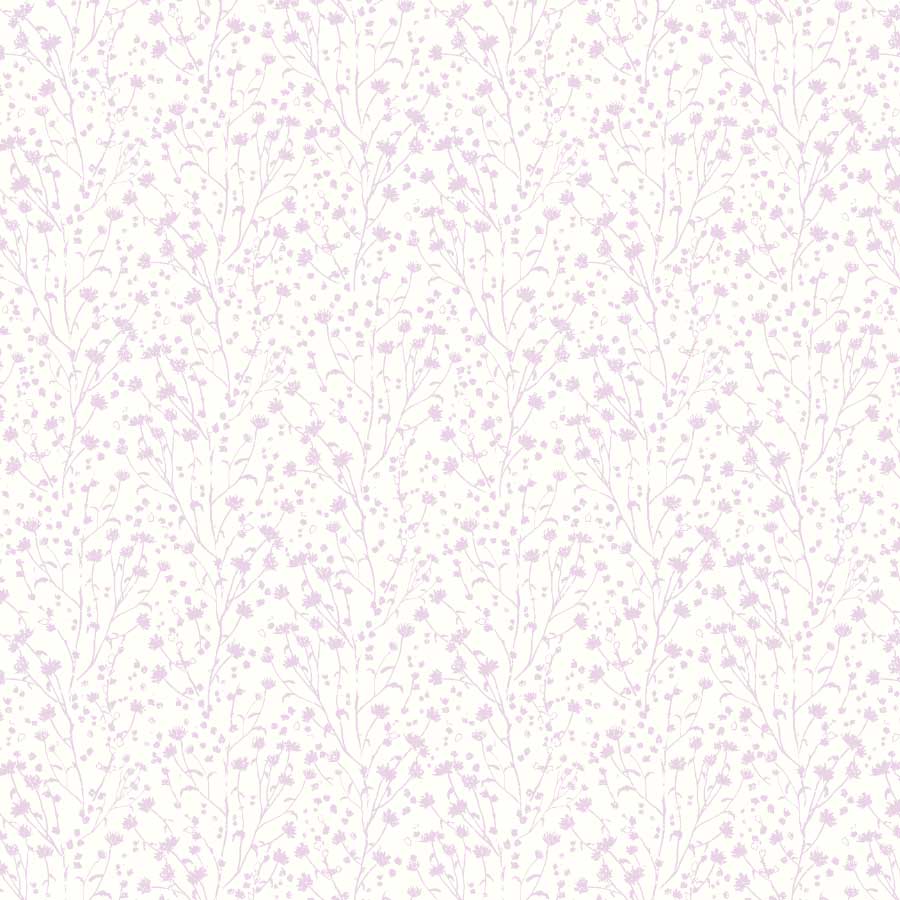 Blossoms Pattern in Lilac