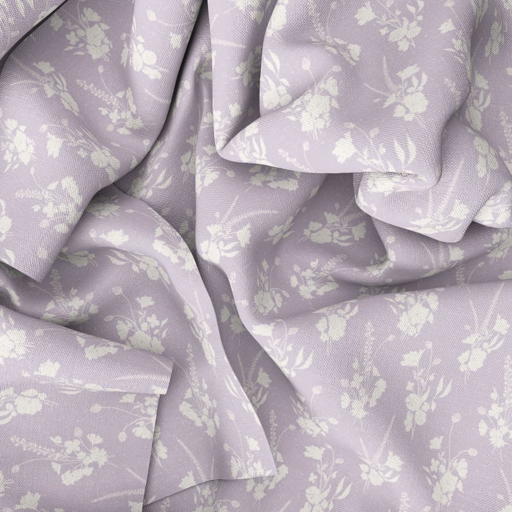 Bouquet Fabric Drape in Lilac