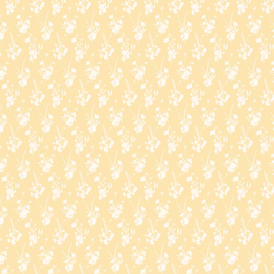 Bouquet Pattern in Lemon