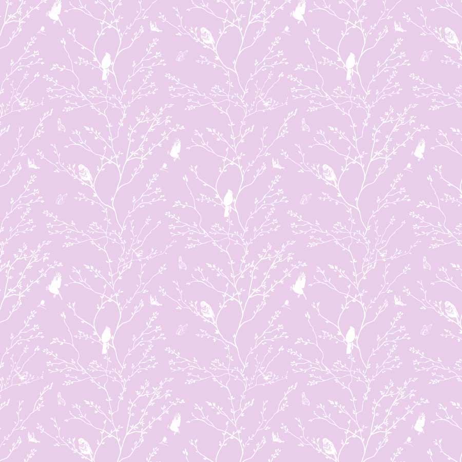 Branches Reverse Pattern in Lilac