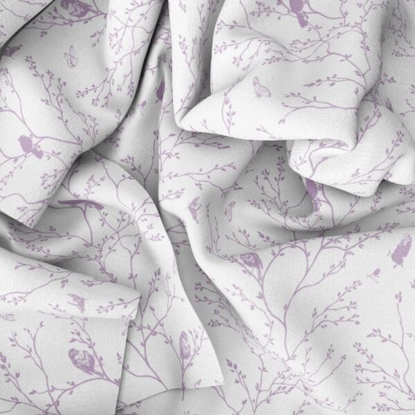 Branches Fabric Drape in Lilac