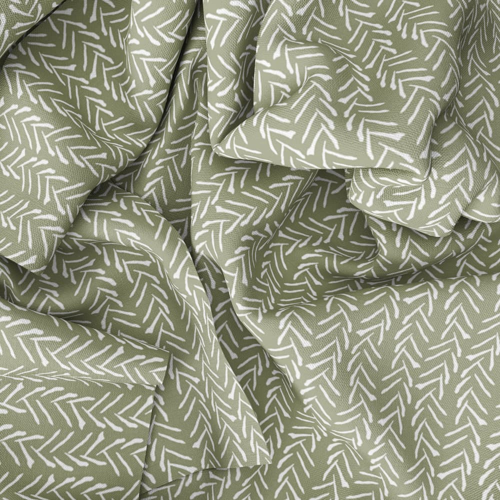 Kelp Reverse Fabric Drape in Olive