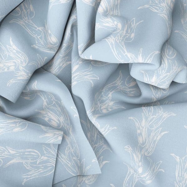 Lucille Fabric Drape in Sky